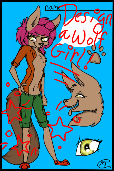 Wolf Girl Design!