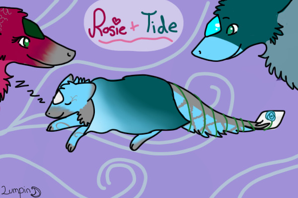 Rosie + Tide = baby 2