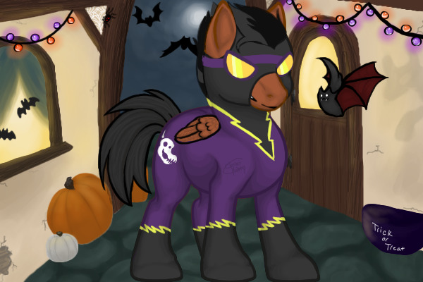 Midnight Sky's Halloween outfit