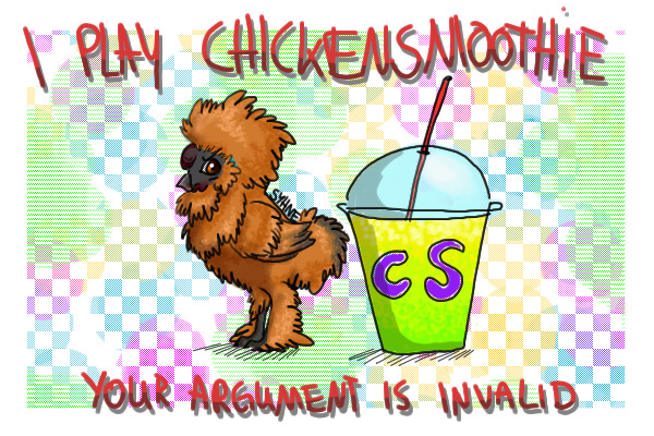 My CS Invalid Argument Chicken Pic!
