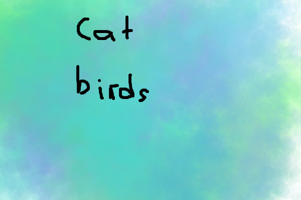 Draw A Cat Bird Adoptable