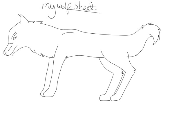 Wolf reference sheet