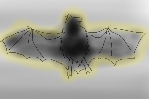 Colored in Bat :3