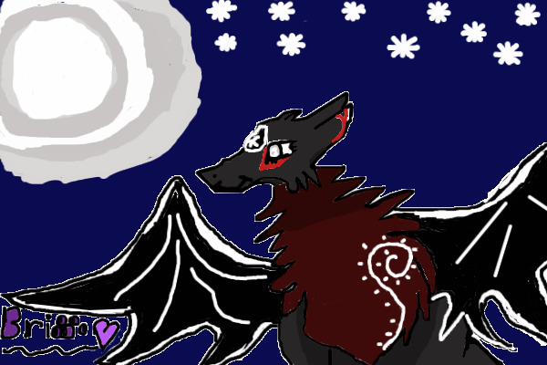 Art Of Alice For Contest,Lookin At The Moon In The Moonlight