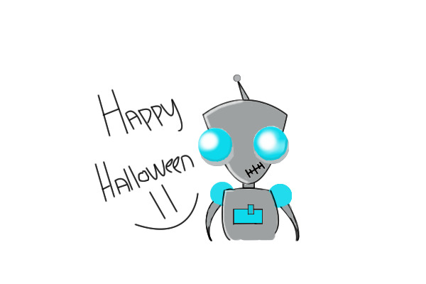 Happy Halloween from; Gir, and lσνє ιѕ α т r ι c к
