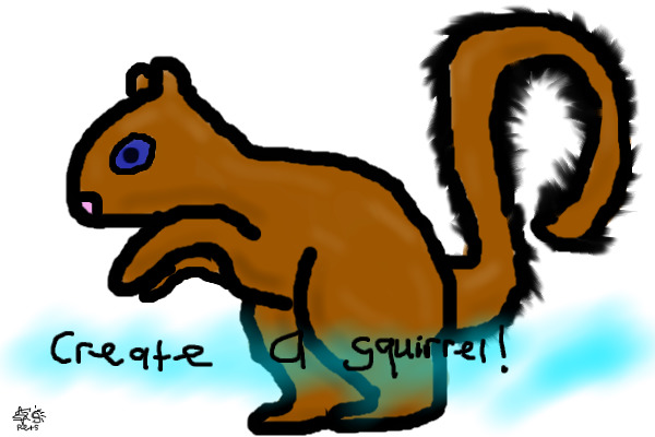 Create a squirrel!