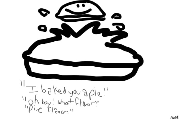 "pie flavor."