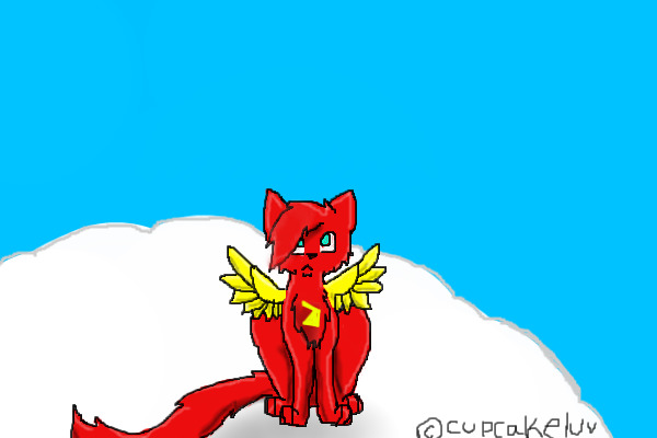 cat with wings