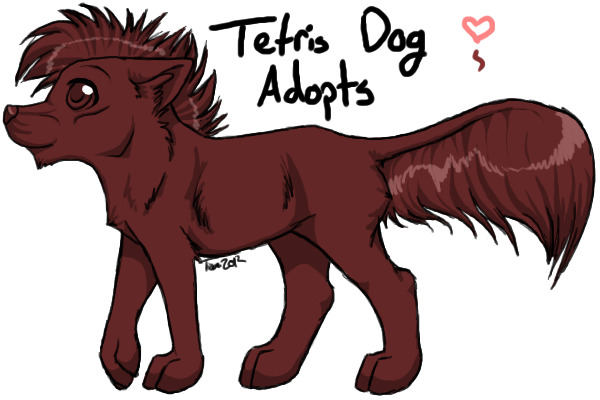 Tetris Dog Adopts