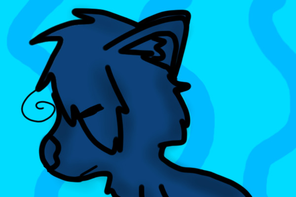 Editable Wolf with closed eyes (hur hur hur :3)