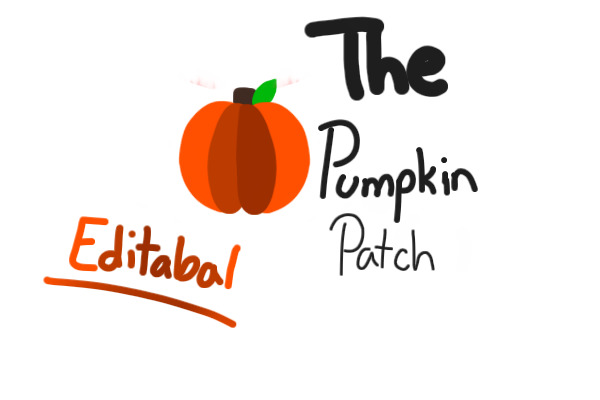 the pumpkin patch editable