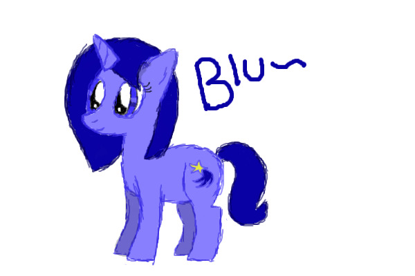 Blu the Unicorn
