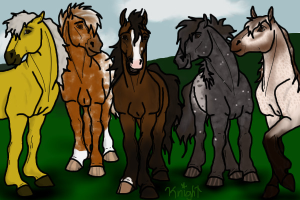 All of my horses