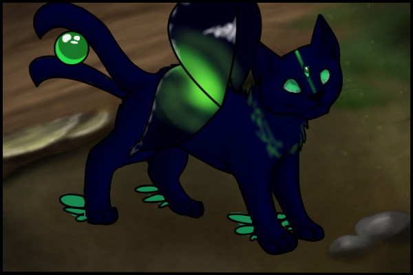 Nordlys (marble cat I'm trying for)