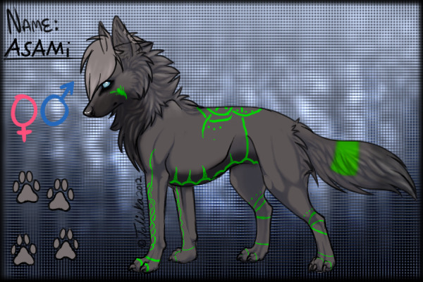 Asami "mourning buety"