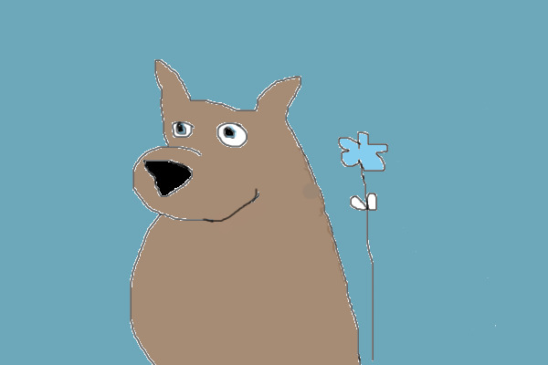 Caricature of Blue Balloon