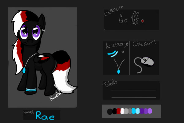 Rae, My New PonySona