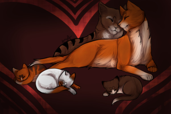 squirrelflight and brambleclaw's kits