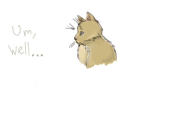 I don't konw how to draw kittens T_T