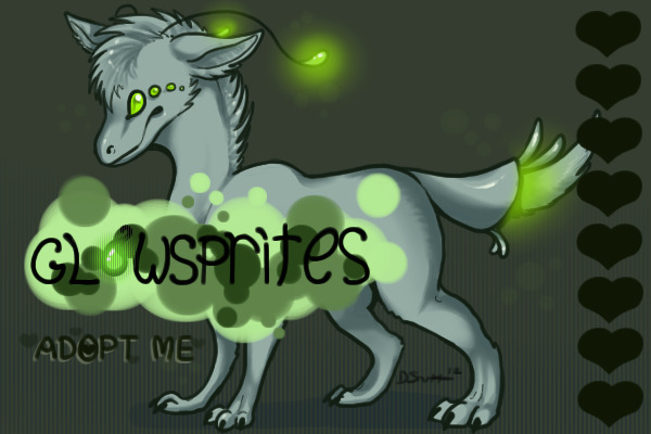 Glowsprites, adopt us!