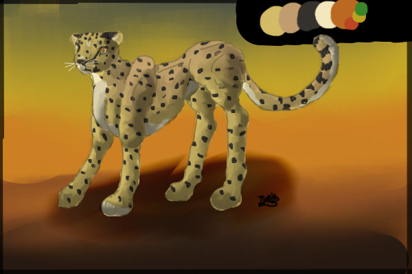Random Cheetah Character