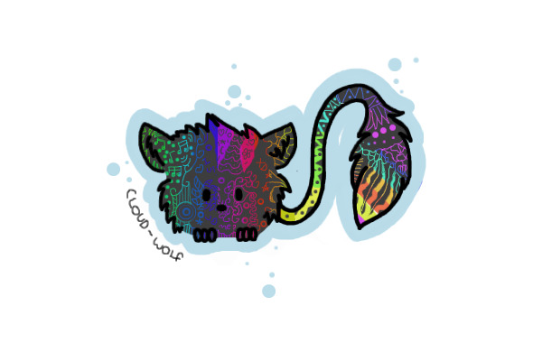 rainbow kitkin
