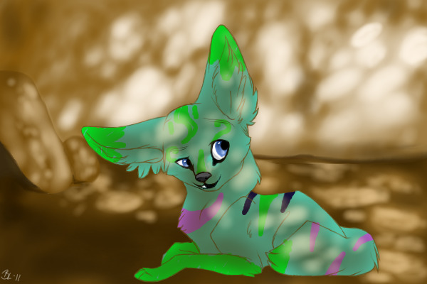 Sunlight Fennce Fox