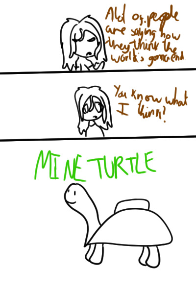 Mine turtle!