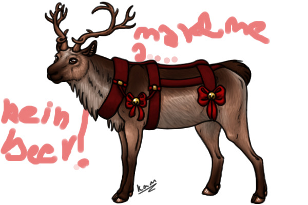 Make me a reindeer!