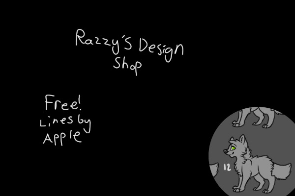 Razzy's Free Design Shop - Lines by Apple - Now open