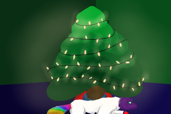 Sleeping Under the Christmas Tree