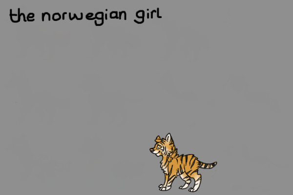 The norwegian girl adopted: