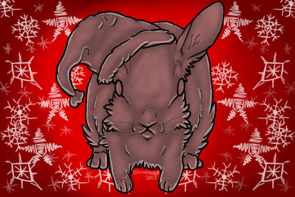 A Bunny Christmas Editable