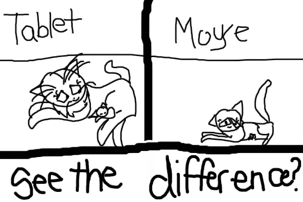 Tablet VS. Mouse