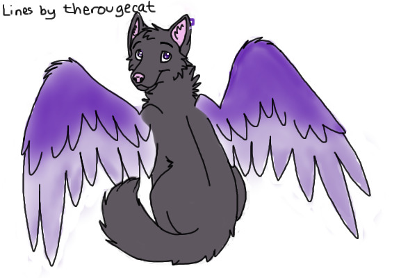 Purple Angel