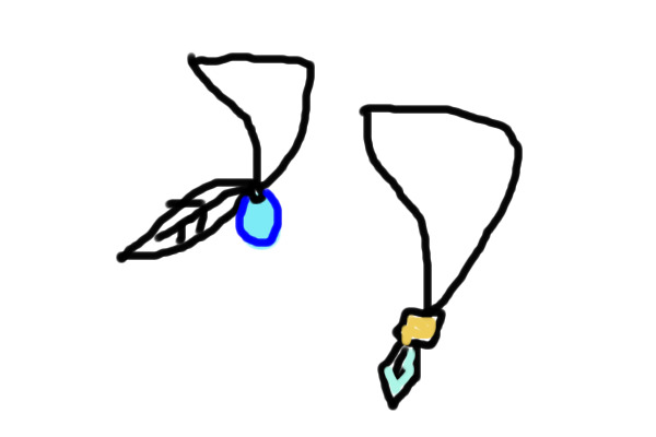 White's necklaces