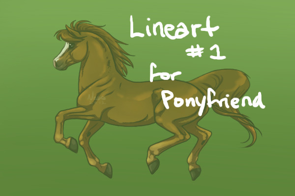 LineArt for Ponyfriend