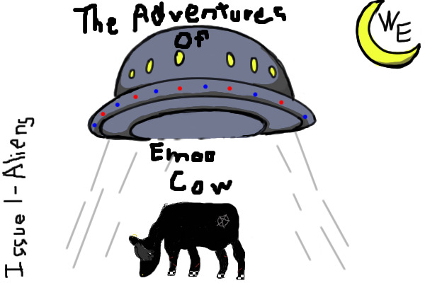 The Adventures of Emoo Cow Issue 1 - Aliens