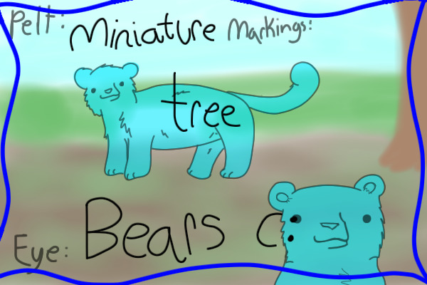 Mini tree bear Adopts [Grand Opening!]