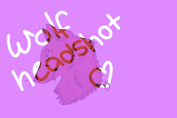 --Wolf Headshot editable