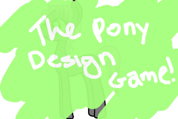 Pony Design Game