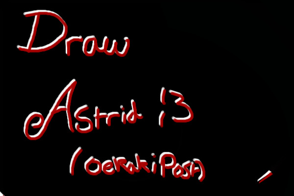 Draw My Fursona Astrid! Oekaki thread