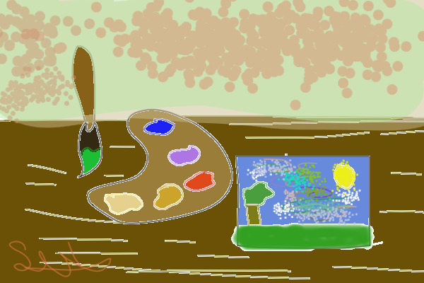 Painting inside a painting