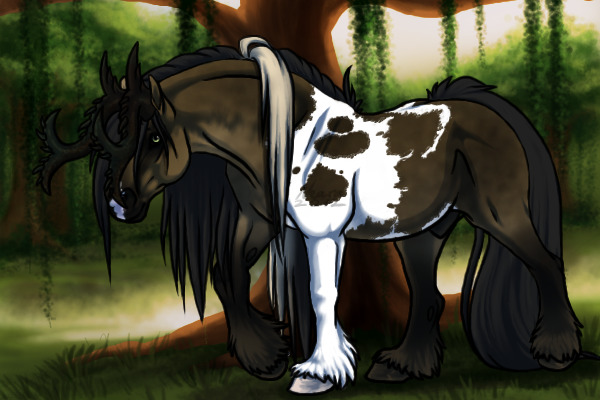 BK: Diety Series- Sooty buckskin Overo/Tobiano