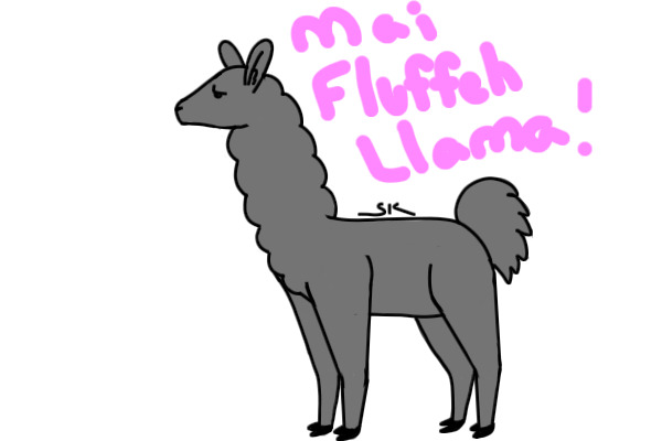 Mai Fluffeh Llama!