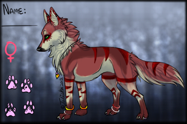 Random wolf character