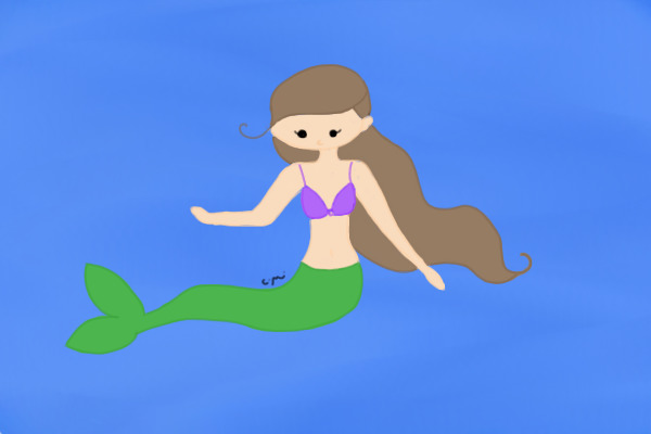 So... I guess I'm a mermaid now.