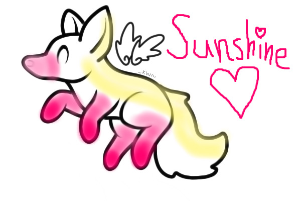 My Sweet little character Sunshine, Sunny for short =)
