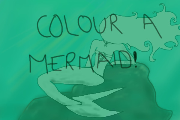 Colour a Mermaid