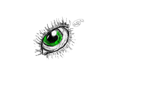 Human eye tryout